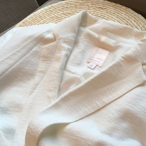 White LC blazer
